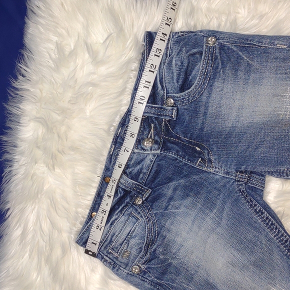 Miss Me Rhinestone Jester Straight Jeans 26 - Picture 10 of 17